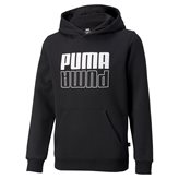 Puma POWER JR LOGO HOOD BLACK